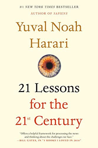 21 Lessons for the 21st Century cover