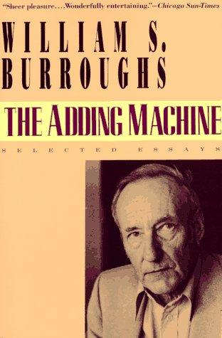 The Adding Machine: Selected Essays cover