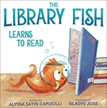 The Library Fish Learns to Read (The Library Fish Books) cover