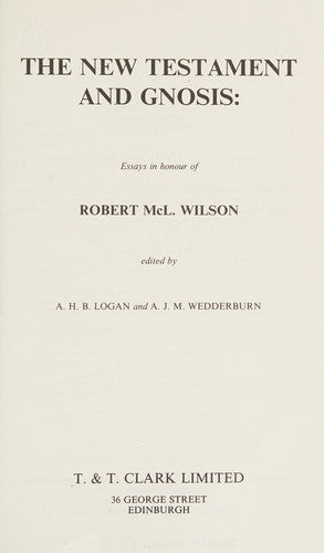 New Testament and Gnosis cover