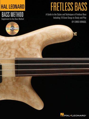 Fretless Bass - A Guide to the Styles and Techniques of Fretless Bass | Hal Leonard Bass Method Book with Online Audio | Intermediate Level Sheet Music for Styles and Techniques Study cover