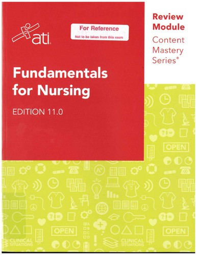 Fundamentals for Nursing Edition 11.0 ATI Review Module Content Mastery Series cover
