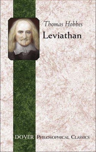 Leviathan (Dover Philosophical Classics) cover
