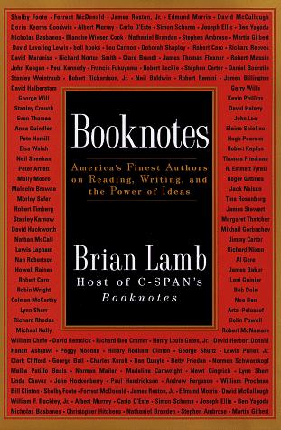 Booknotes: America's Finest Authors on Reading, Writing, and the Power of Ideas cover