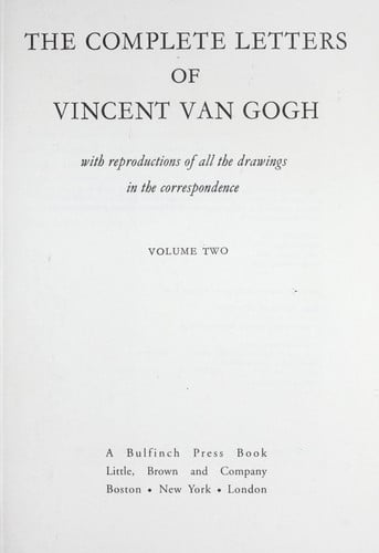 Complete Letters of Vincent Van Gogh