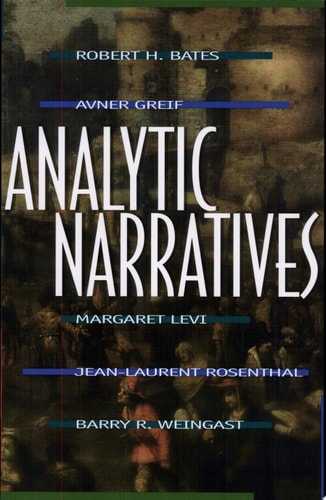 Analytic Narratives (Princeton Paperbacks)