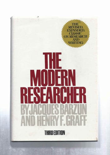 The modern researcher