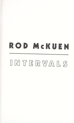 Intervals