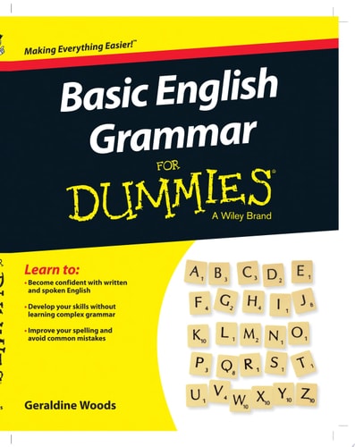 Basic English Grammar For Dummies - US, US Edition (For Dummies (Language & Literature))