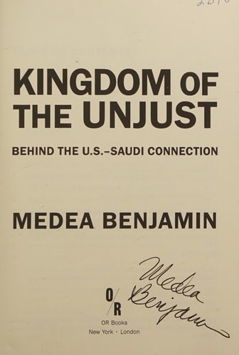 Kingdom of the Unjust: Behind the U.S.-Saudi Connection