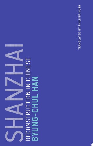 Shanzhai: Deconstruction in Chinese (Untimely Meditations)