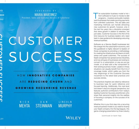 Customer Success: How Innovative Companies Are Reducing Churn and Growing Recurring Revenue