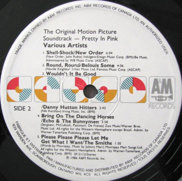 Various : Pretty In Pink (LP, Comp)