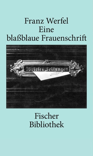 Eine blaßblaue Frauenschrift