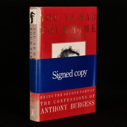 You've had your time: Being the second part of the confessions of Anthony Burgess