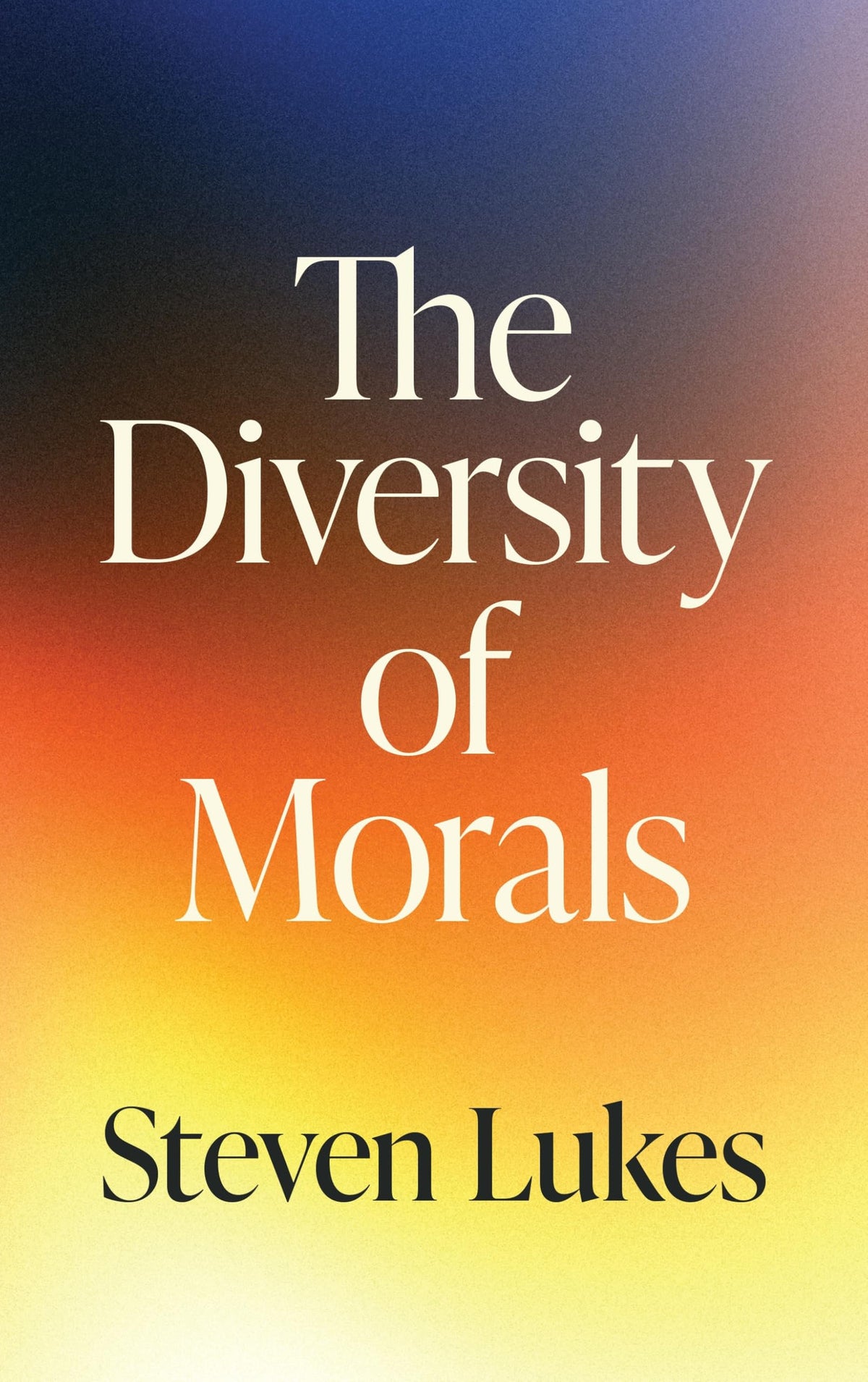 The Diversity of Morals