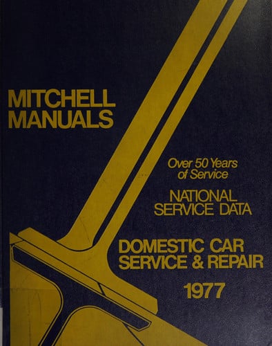 National Service Data Domestic Car Service and Repair 1977