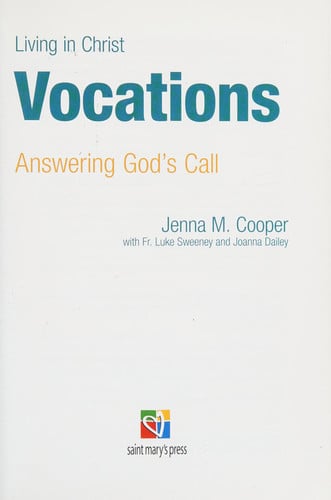 Vocations (student book): Answering God's Call