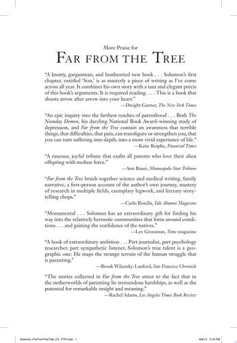 Far From the Tree: Parents, Children and the Search for Identity