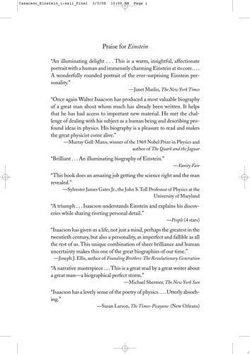 Einstein: His Life and Universe
