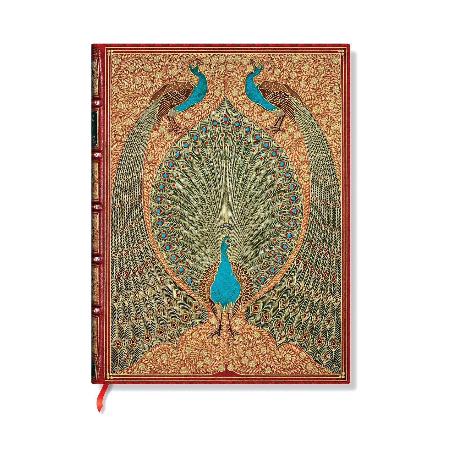 Hafiz's Peacocks Mini Lined Hardcover Journal, 176pg, 85GSM by Paperblanks (Sangorski & Sutcliffe)
