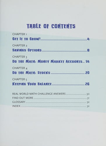 Investing: Making Your Money Work for You (Real World Math: Personal Finance)