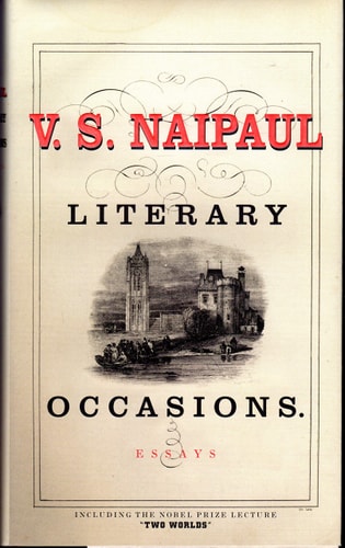 Literary Occasions: Essays