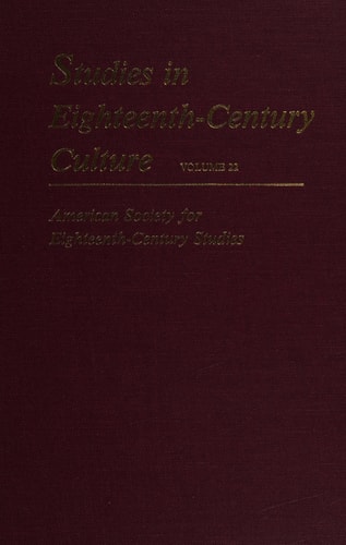 Studies in Eighteenth-Century Culture