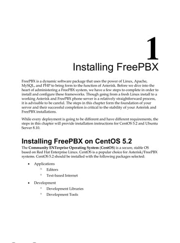 FreePBX 2.5 Powerful Telephony Solutions