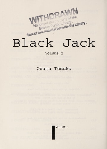 PREVIEWS EXCLUSIVE Osamu Tezuka Black Jack HC Volume 2