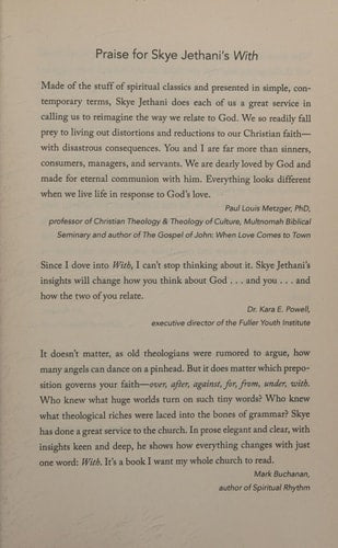 With: Reimagining the Way You Relate to God