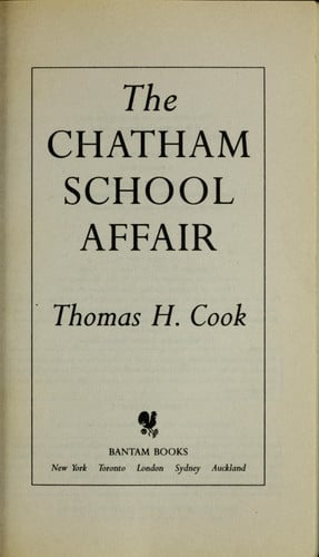 The Chatham School Affair: A Novel