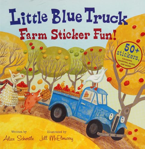 Little Blue Truck Farm Sticker Fun!