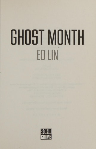 Ghost Month (A Taipei Night Market Novel)