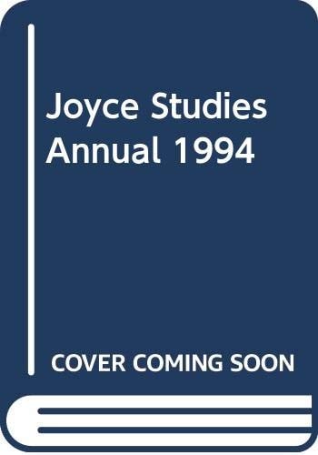 Joyce Studies Annual 1994