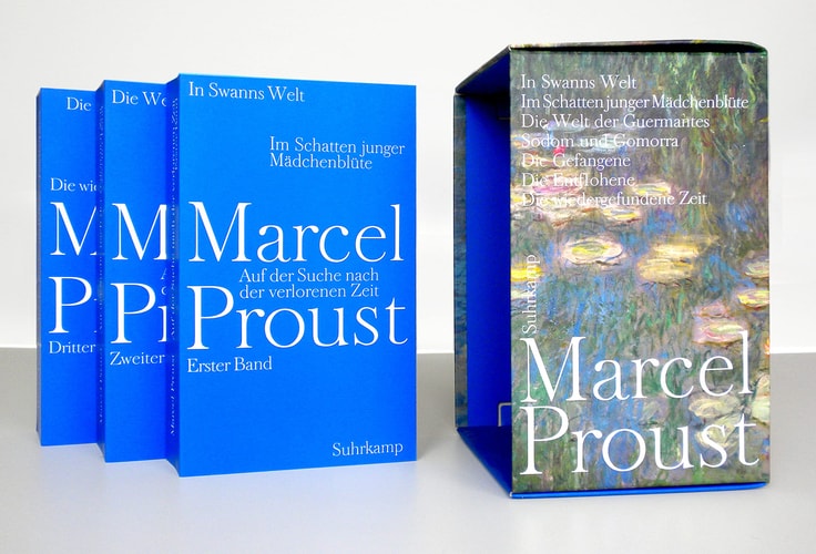 Auf der Suche nach der verlorenen Zeit, 3 Bde., Jubil?ñumsausgabe