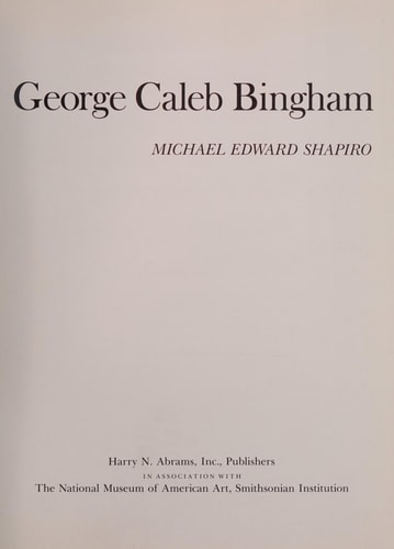 George Caleb Bingham (Library of American Art)
