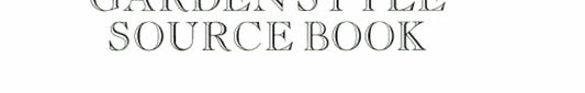 Garden Style Sourcebook