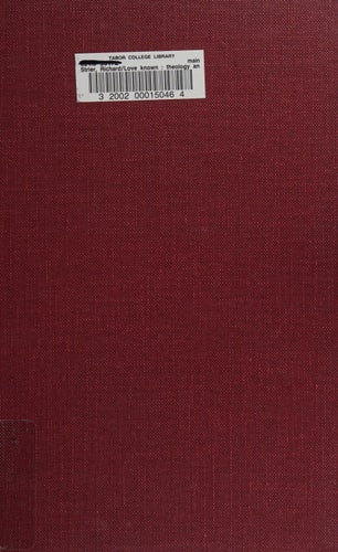 Love Known: Theology and Experience in George Herbert's Poetry