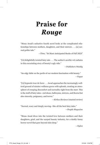 Rouge: A Novel