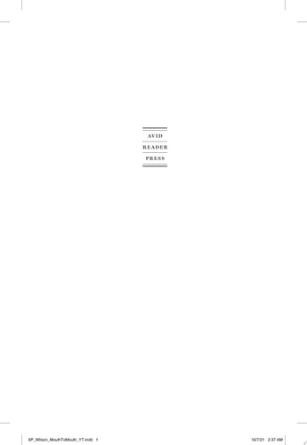 Mouth to Mouth: A Novel