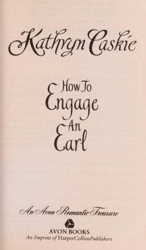 How to Engage an Earl