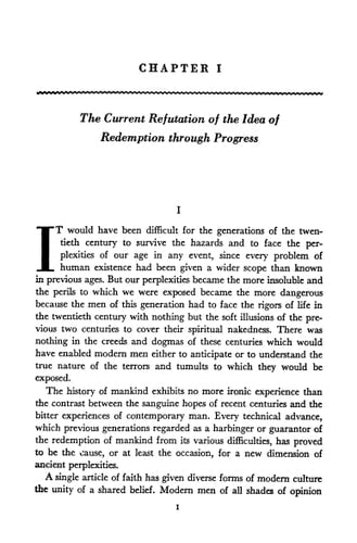 Faith and History - A Comparison of Christian and Modern Views of History