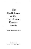The Establishment of the United Arab Emirates