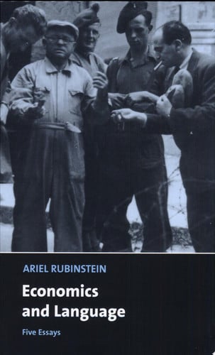 Economics and Language: Five Essays (Churchill Lectures in Economics)