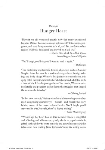 Hungry Heart: Adventures in Life, Love, and Writing