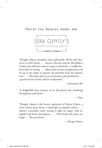 Dirk Gently's Holistic Detective Agency