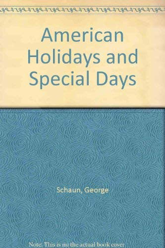 American Holidays and Special Days