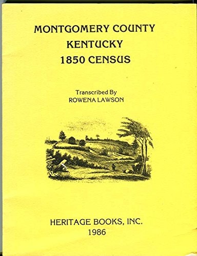 Montgomery County, Kentucky, 1850 Census