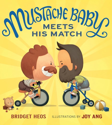 Mustache Baby Meets His Match